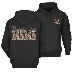 Camo Boy Mama Hoodie – Duck Hunting Old School Camo Pullover For Women, Cozy Outdoor Lifestyle Sweatshirt, Casual Daily Wear Hunting Hoodie, Trending Unisex Graphic Hoodie For Men and Women, Casual Outfit, Comfortable Menswear & Womenswear Top, Dec16