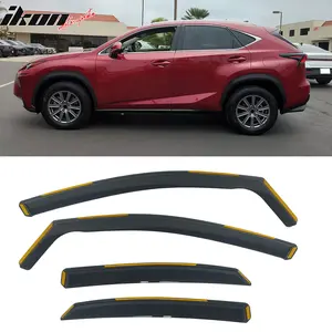 Window Visors for Lexus NX200t 2015-2021 In-Channel Vent Rain Guards PC