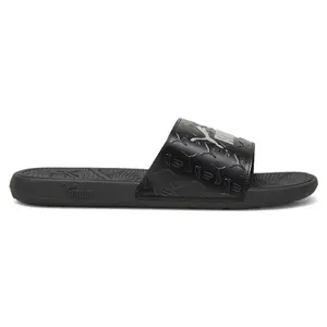 PUMA Mens Cool Cat 2.0 Superlogo Slide Casual Sandals Casual - Black
