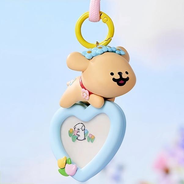 Line Puppy Garden Series Car Blind Box Pendant - Car Aromatherapy Ornaments and Pendants