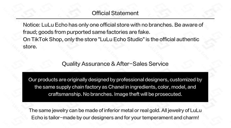 LuLu Echo 14K Gold Plated Luxury Bracelet Waterproof Fade-Resistant Non-Allergenic 6mm 8mm 10mm 12mm 14mm Sizes for Casual Business Leisure
