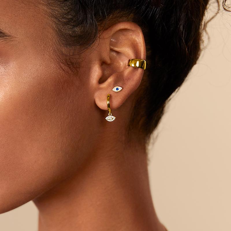 PAVOI 14K Gold Plated Sterling Silver Posts Emoji Screwback Earrings for Women - Dainty Helix Cartilage Piercing Jewelry - Palm Tree Bow Flower Star Martini Wishbone Smiley Mushroom Leaf Western Cowgirl Boots Cactus Horseshoe Moon Flatback Stud Earrings