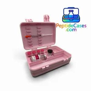 Multi-Vial Storage Case | Holds 7 Vials + Syringes | Compact Organizer