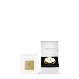 Glasshouse Fragrances: Gold Car Diffuser Set