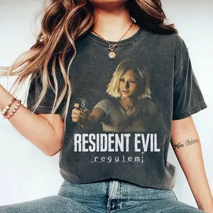 Grace Ashcroft Resident Evil Requiem T-shirt, Horror Video Game RE9 Unisex Tee
