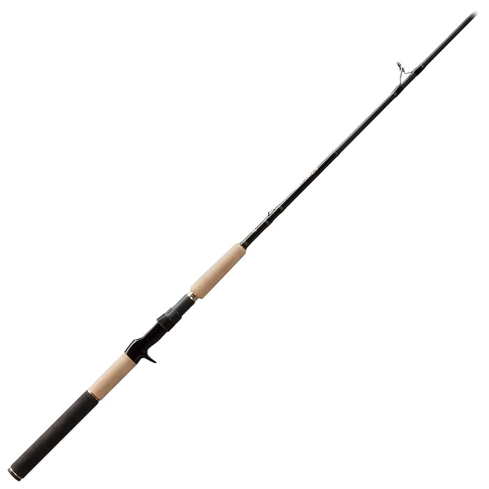 13 FISHING Omen Gold Trolling Fishing Rod with 36T Toray Graphite Blank, Fuji Frame Guides with Alconite Inserts, Portuguese 3A Split-Grip Handle, Fishing Rods