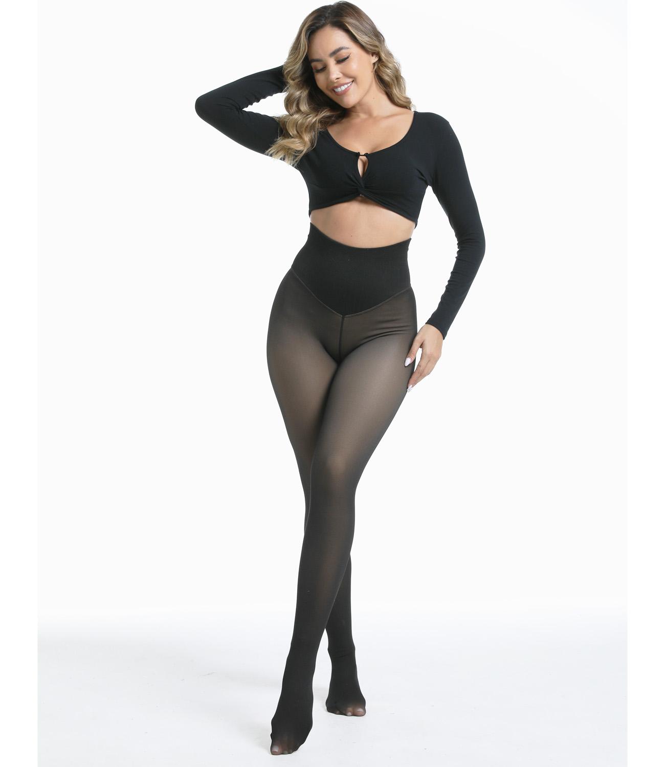 Women's Fleece Lined Tights Fake Translucent Warm Thermal Pantyhose Fake Sheer Thick Leggings Ladies Under Dress for Winter with Plush Inner Layer,High quality Faux fur Tights,Soft and Breathable,Hight Stretch,Everyday,Minimalist,Slim. Women's Fleece Lined Tights Fake Translucent Warm Thermal Pantyhose Fake Sheer Thick Leggings Ladies Under Dress for Winter with Plush Inner Layer,High quality Faux fur Tights,Soft and Breathable,Hight Stretch,Everyday,Minimalist,Slim.