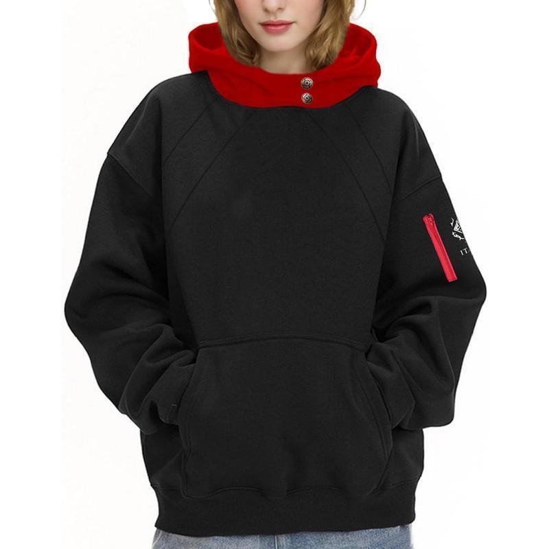 Unisex Anime Hoodie Cosplay Costume Men Black 3D Novelty Hooded Sweatshirt Pullover Jacket Outerwear Coat for Women