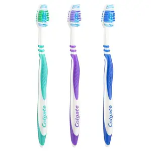 Colagte Toothbrush Zig Zag deep clean soft 3 count value pack