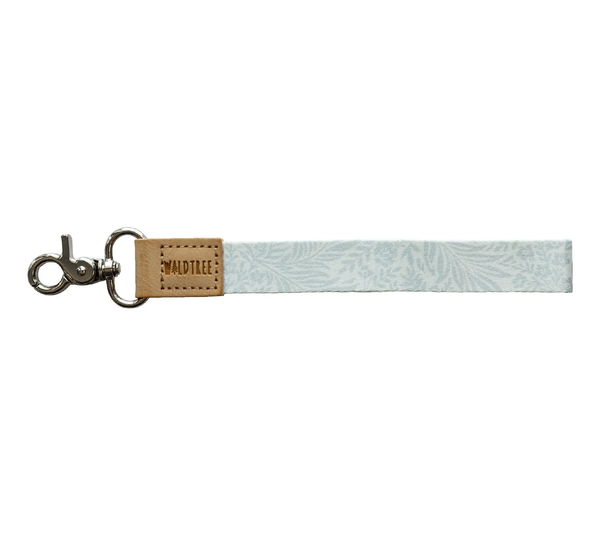 Meadow Mist Wristlet Keychain for Keys, Fob, Wallet, Phone, etc. - Short lanyard, Polyester Material