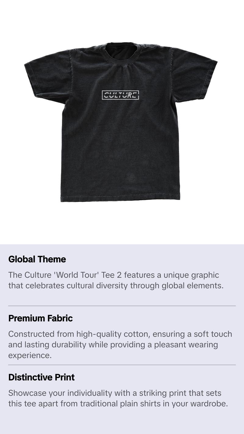 Culture 'World Tour' Tee 2