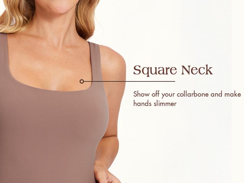 Momanda Square Neck Maternity Romper