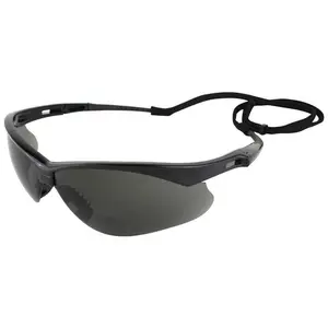 KleenGuard Nemesis Rx Readers Bifocal Safety Glasses with Smoke Lenses