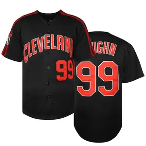 Men's Baseball #99 Movie Baseball Jersey, Stitched Embroidered 90s Hip Hop Style Jersey, White Navy Gray Breathable Polyester Baseball Shirts for Men Youth