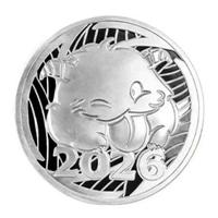 New Yearh Theme Coin (Silver)