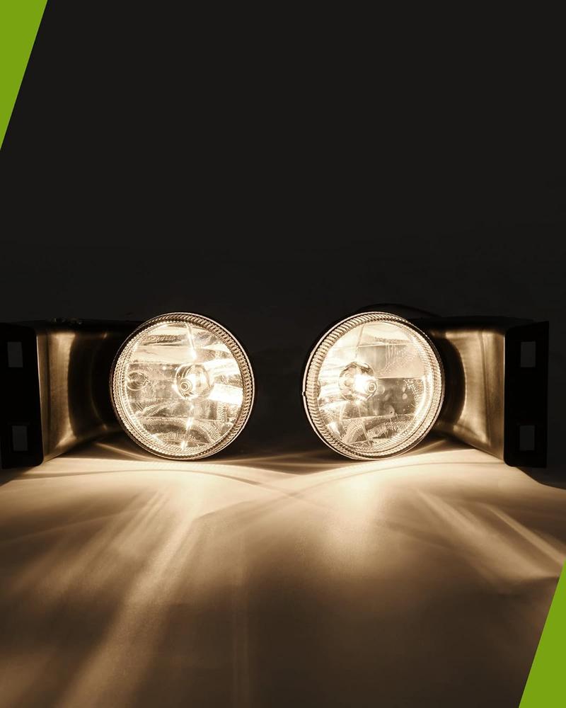 YITAMOTOR Fog Lights Compatible with 1994-2001 Dodge Ram 1500/1994-2002 Dodge Ram 2500 / Ram 3500 Fog Lamps Replacement (Only fit Without Sport Package model)