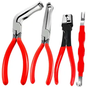 Automotive Electrical Disconnect Pliers Tool Set, Car Connector Removal & Separator Tools with Hose Clamp Pliers for Cars, SUVs & Trucks