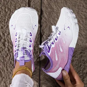 2026 New Stream Tracing Shoes for Women | Wide Head, Quick Drying, Lightweight Design+Gradient Rainbow Upper | Anti slip and Durable Hiking | Multi functional Outdoor Sports Shoes Suitable for Stream Descent, Drifting, Fishing, Swimming, and Hiking