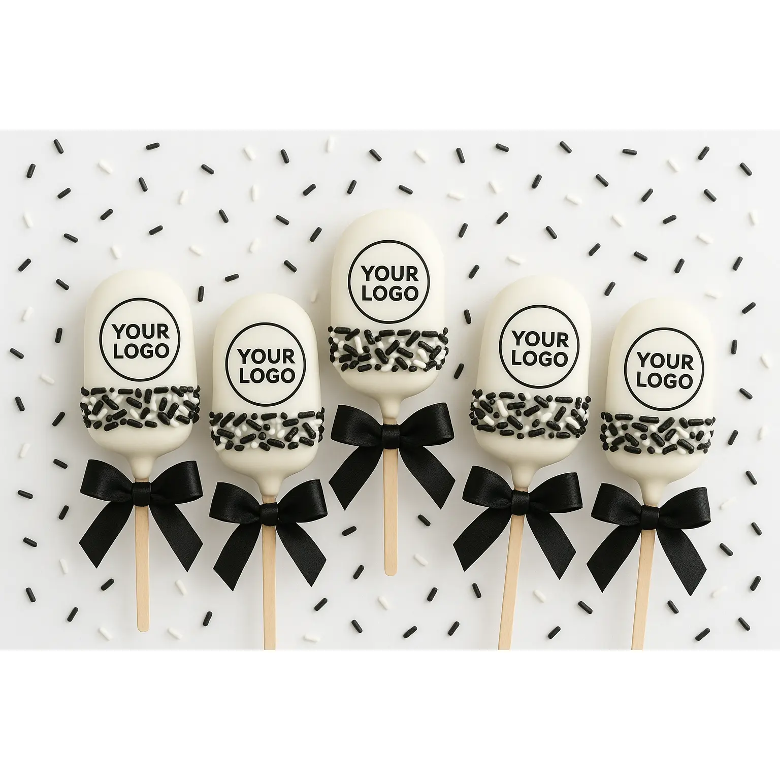 Custom Logo Cake Popsicles – Branded Treats for Any Occasion