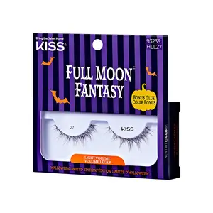 KISS Halloween 'Full Moon Fantasy' False Eyelashes, Light Volume - Darkest Delights
