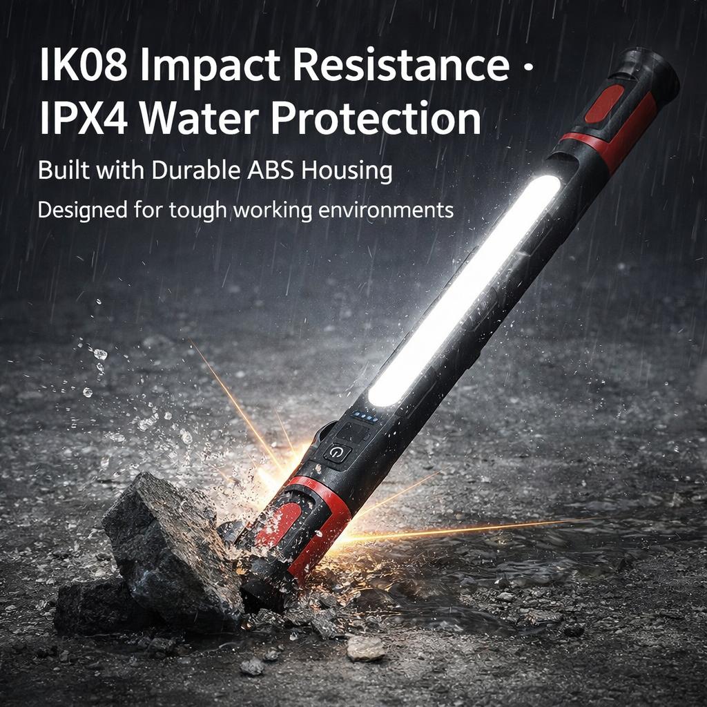 3000LM Magnetic Underhood Work Light, 5200mAh Detachable Battery, Rechargeable LED Bar with Dual Magnets & Hook, Waterproof Mechanic Light for Garage & Emergency 3000LM Magnetic Underhood Work Light, 5200mAh Detachable Battery, Rechargeable LED Bar with Dual Magnets & Hook, Waterproof Mechanic Light for Garage & Emergency