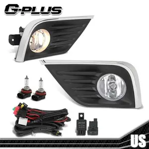 Fit For 16-2018 Nissan Altima Fog Lights Driving Lamps w/ Wiring Left+Right G-PLUS