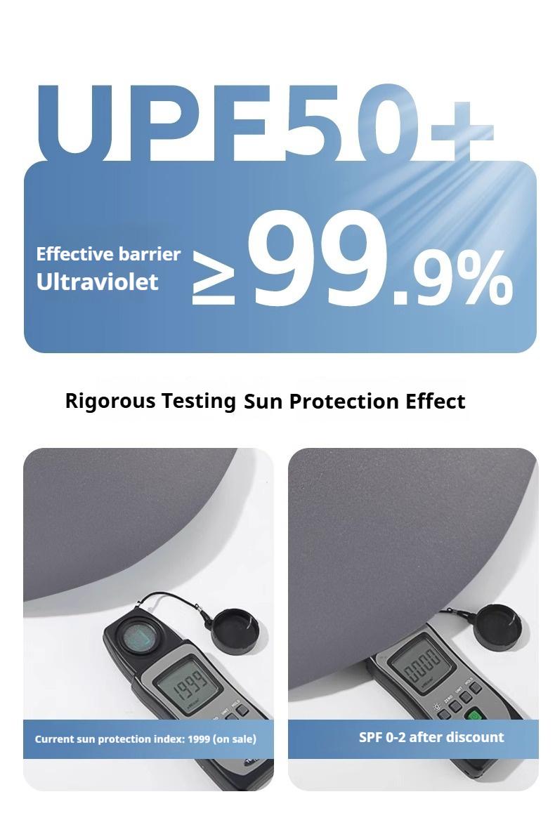 2 Pack UPF 50+ Women's Open-Top Sun Visor Hat, Large Brim UV Protection Sun Hat for Ponytail, Foldable Outdoor Beach Golf Running Sun Hat for Summer, Face Slimming Design