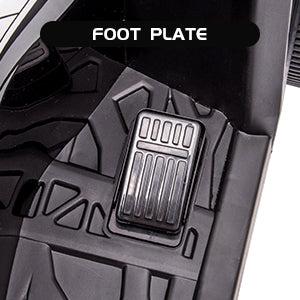 【GARVEE】12V Quad ATV 4 Wheeler with Music and LED Lights, available in White, Red, Pink, Yellow, Black, and Blue, designed for young riders with fun features and vibrant color options