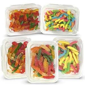 Fruity Flavorful Colorful Nostalgic Gummy Worms Candy, 1 Lb. Tub Fruity Flavorful Colorful Nostalgic Gummy Worms Candy, 1 Lb. Tub