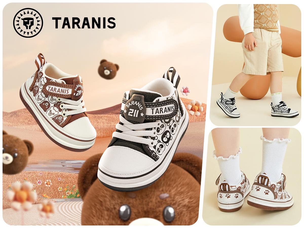 TARANIS Toddler Boys Girls Sneakers Kids Barefoot Shoes Wide Lightweight Comfortable Casual Walking Running Tennis Shoes