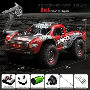 HST Brushless Motor Remote Controlled Off-road Toy Car  70+KPH 4WD Highspeed rc-upgrades Double Car Shell Competitive Brushless Motor RC Cars for Adults