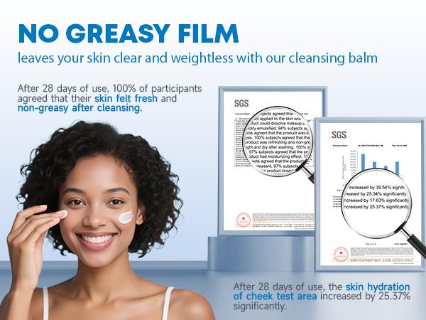 ddg Makeup Remover Cleansing Balm - Hypoallergenic & Gentle Facial Cleanser | All Natural Plant Oils | Nourish & Hydrate | Removes Heavy Makeup | Non-Comedogenic | For Sensitive & All Skin Types