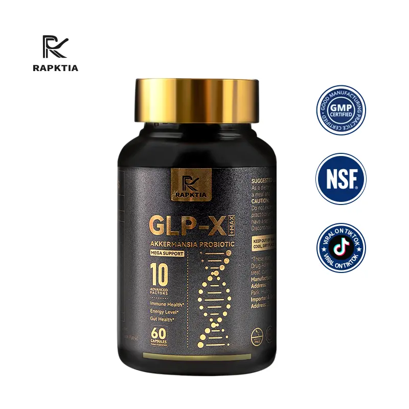 Daily Gut Balance Probiotic Capsules with Akkermansia – Digestive & Immune Support for Everyday Wellness | 60 Capsules