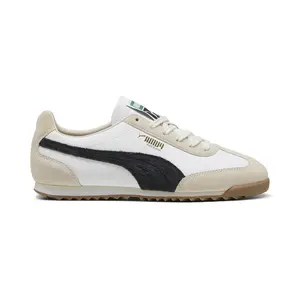 PUMA Womens Arizona Retro Lace Up Sneakers Shoes Casual - White