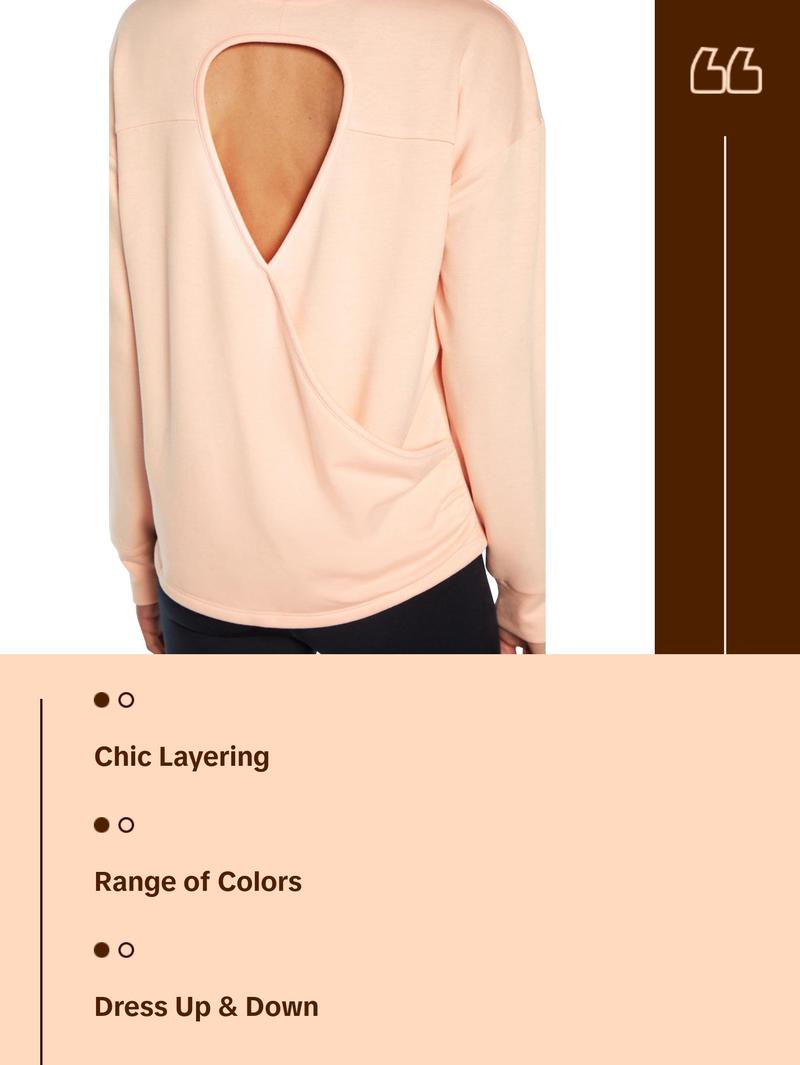 Linda Long Sleeve Pullover- Womenswear Hoodie Casual Dress