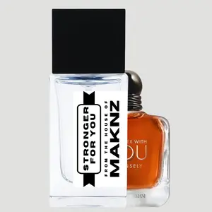 MAKNZ STRONGER FOR YOU Men's Fragrance - vanilla, sweet, amber, cinnamon, warm spicy, powdery, aromatic, soft spicy, caramel