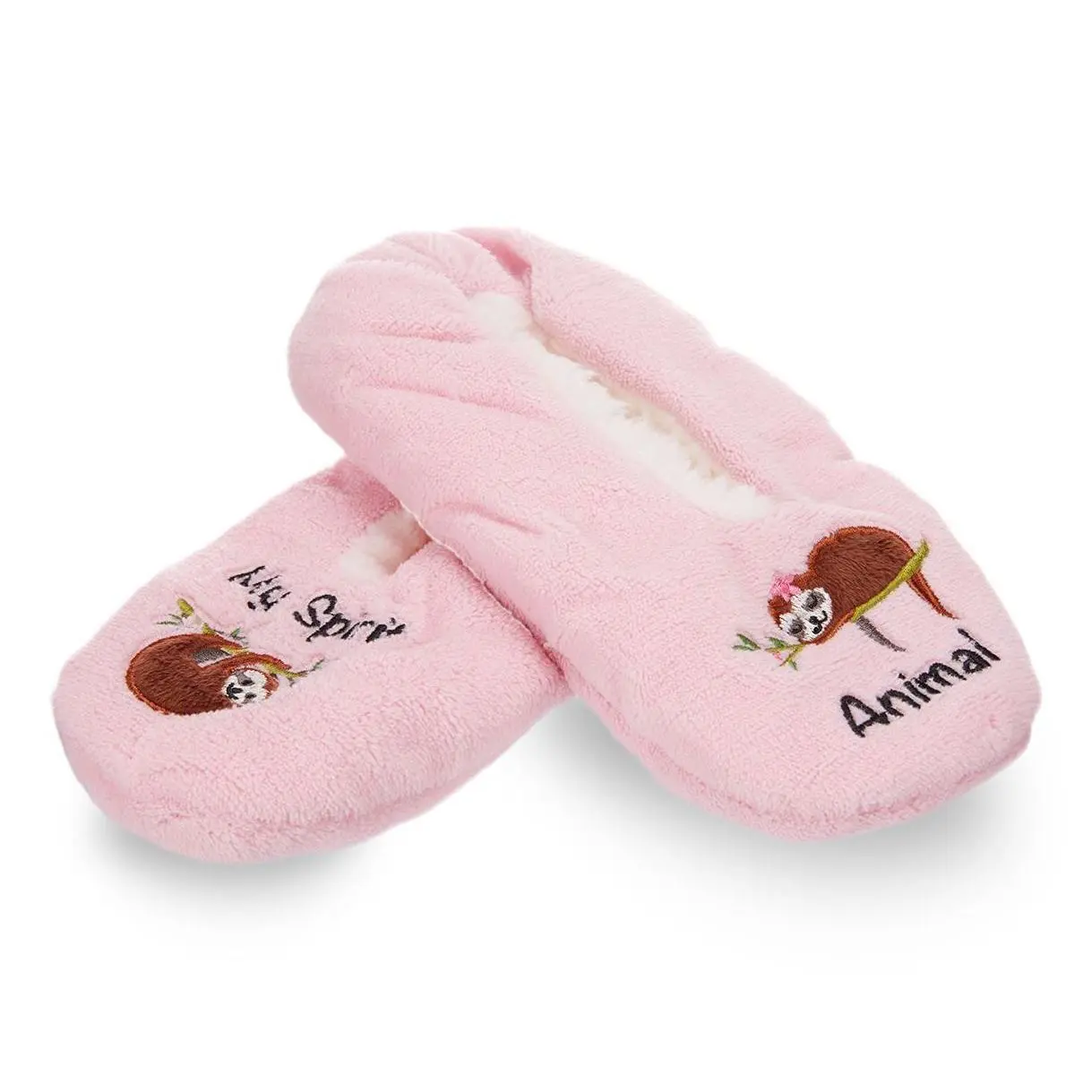MeMoi Women's Sherpa Lined Expressions Slippers
