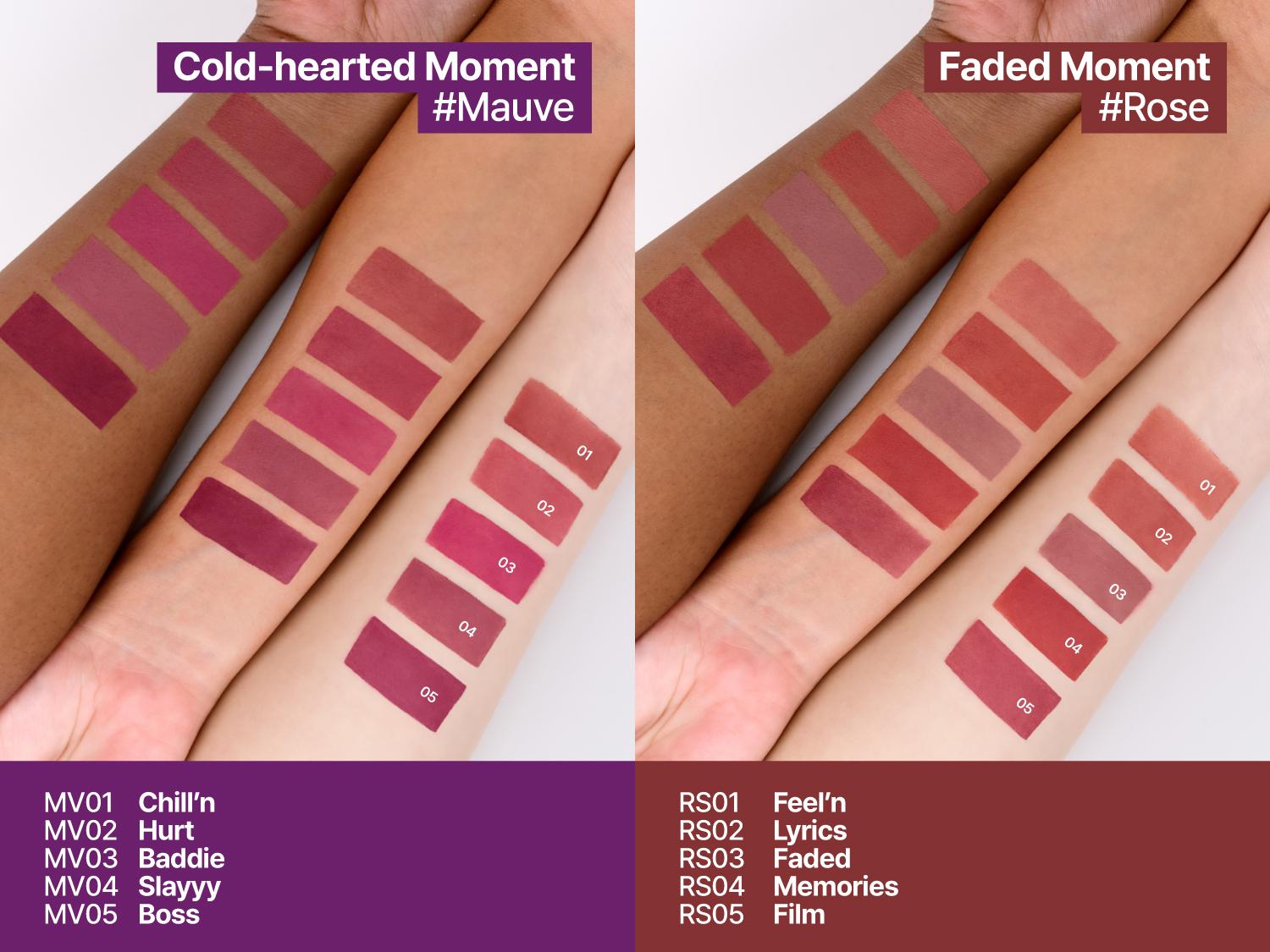 [Travel-friendly] fwee Lip & Cheek Blurry Pudding Pot + Mini Keychain + Silicone Lip Brush Trio | Makeup Blush and Blurred Matte Lips | Silicone tip, with lid, portable