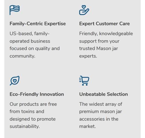 Pour & Store Pitcher Lid with Handle for Mason Jars