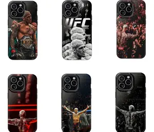 Ufc Charles Oliveira Phone Case for iPhone 11 12 13 14 15 16 Pro Max Plus X SE, Samsung S21 S22 S23 S24 S25