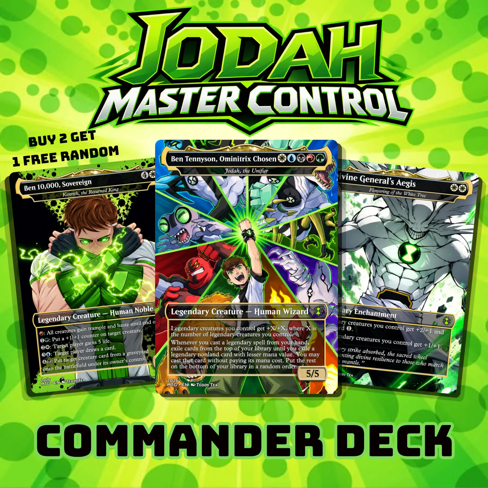 Jodah Master Control Commander Deck | 100 Cards + Tokens | Custom Proxy Cards Jodah Master Control Commander Deck | 100 Cards + Tokens | Custom Proxy Cards