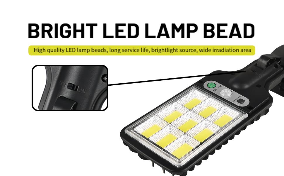 【Upgraded: Brighter】4 Sets Solar Powered LED Street Lights – Smart Remote & IP65 Motion Sensor – 3 Modes (Security/Dim/Highlight) for Pathways, Garages, Backyards & Front Yards – Heavy-Duty Waterproof Lighting Solution for Home & Outdoor Areas