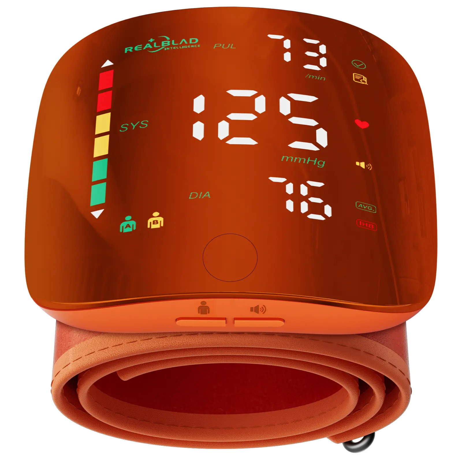 【DealsForYouDays】Rechargeable Wrist Blood Pressure with LED Touch Screen, Voice Broadcast & 99x2 Memory — Accurate Home BP Tracking Made Simple,Suitable 5.3 - 7.6 inches