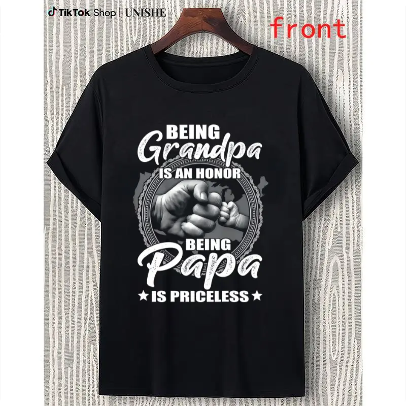 Fist Bump Shirt For Men – Being Grandpa An Honor, Papa Priceless