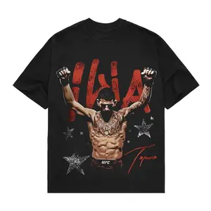 Ilia Topuria Tee, Boxing T-shirt, UFC Shirt, Fighter Tee, Graphic Boxing Champ T-Shirt T