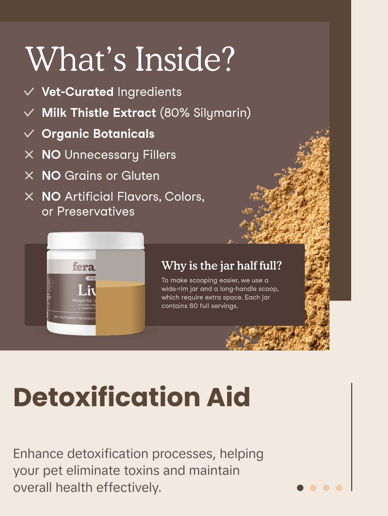 Liver Support for Dogs and Cats