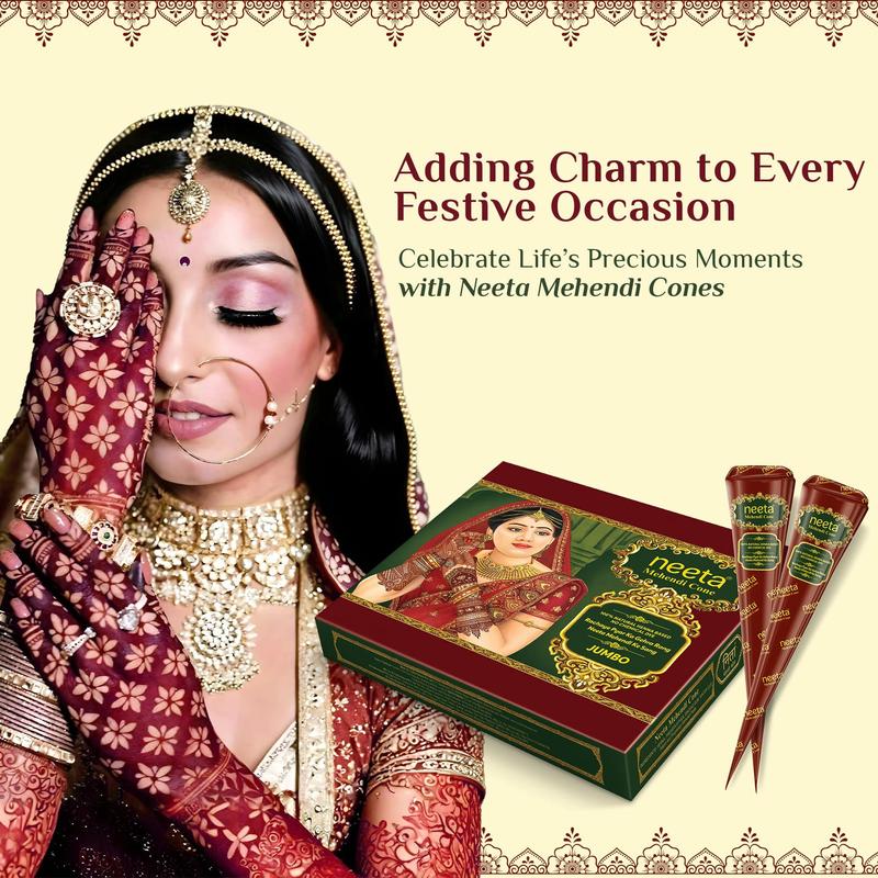 3pcs Henna Paste Temporary Tattoo Paste Waterproof Half-Permanent Henna Body Art Template, Ideal for Temporary Tattoos, Henna Designs