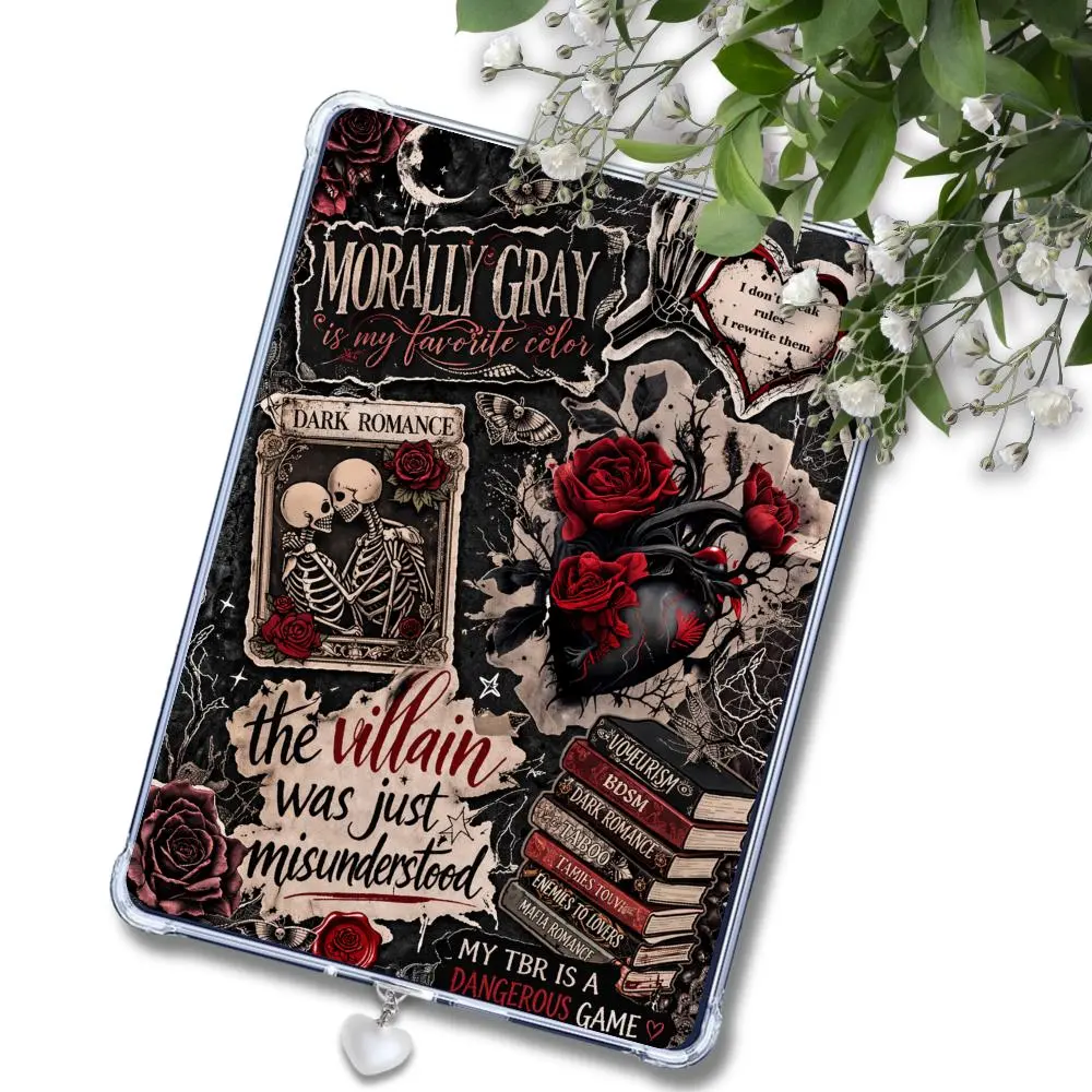 Dark and Morally Gray Insert: Kindle or eReader Decor for Book Lovers Digital Products Device