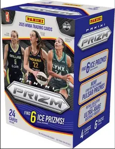 2025 Panini Prizm WNBA Basketball 6-PACK Blaster BOX (Ice Prizms!) 2025 Panini Prizm WNBA Basketball 6-PACK Blaster BOX (Ice Prizms!)