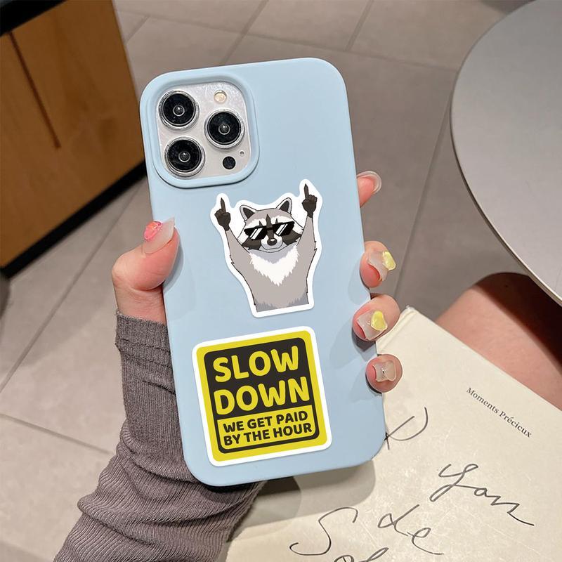 100 PCS Funny Saying Sticker Pack - Snarky, Sarcastic Bold Humor Vinyl Waterproof Meme stickers for laptop, computer, water bottle, ipad, phones bumper